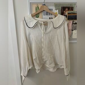 Free People Molly Sailor Blouse